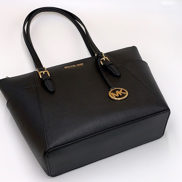 MICHAEL KORS Charlotte Large Leather Top-Zip Tote - Picture 12 of 15